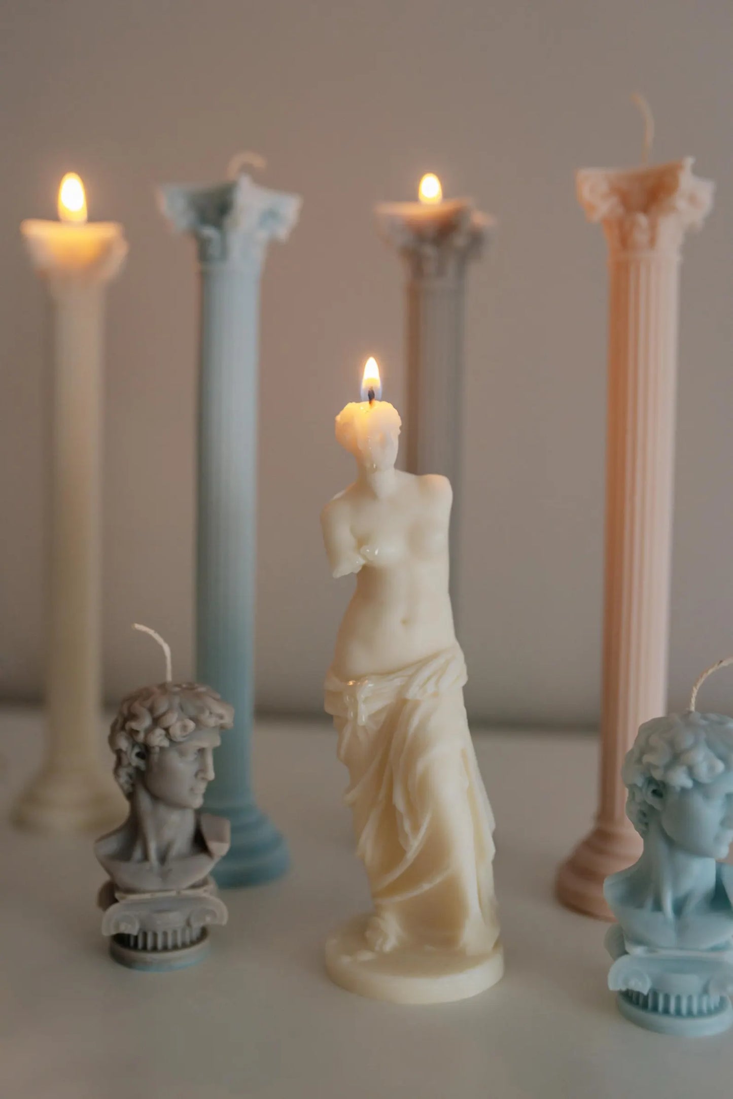 Ancient Greece Goddess Candles