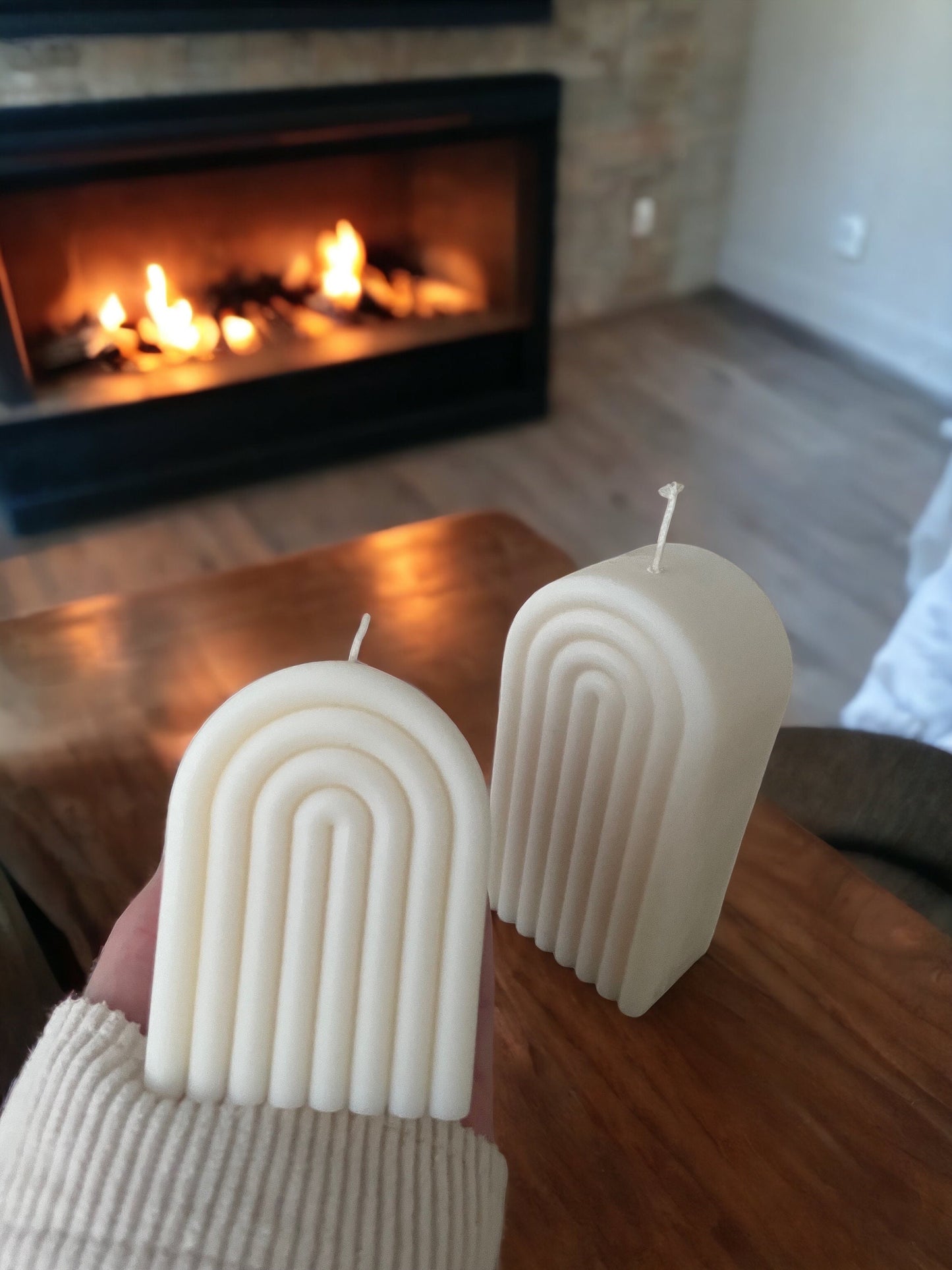 Boho Arch Decorative Candles