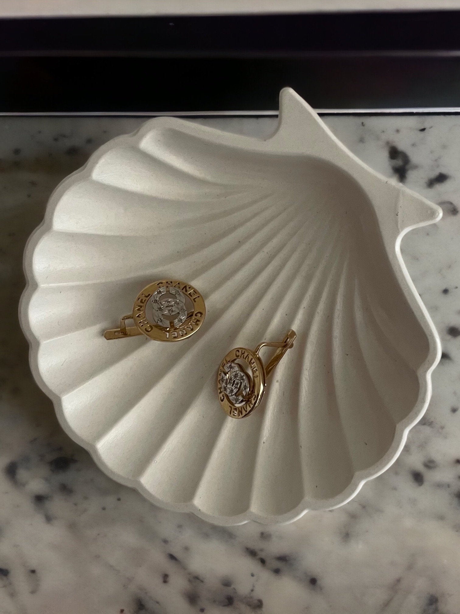 Shell Jewelry Tray | Concrete Seashell Tray| Trinket Dish | Jewelry Tray