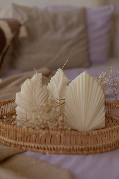 Palm Leaf Spear Candles