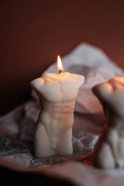 Nude Soy Male Candle