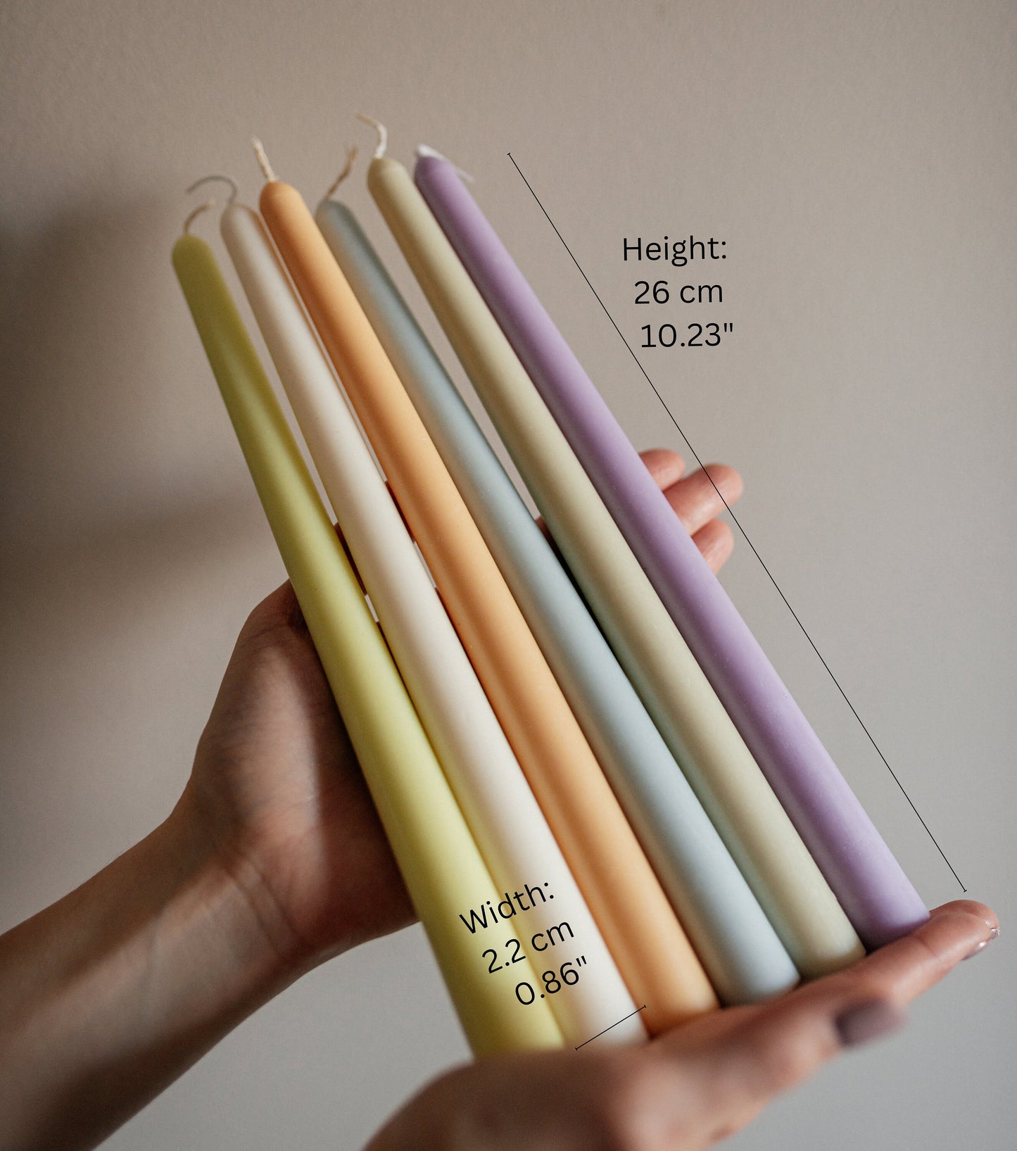 Tall Pillar Taper Candles