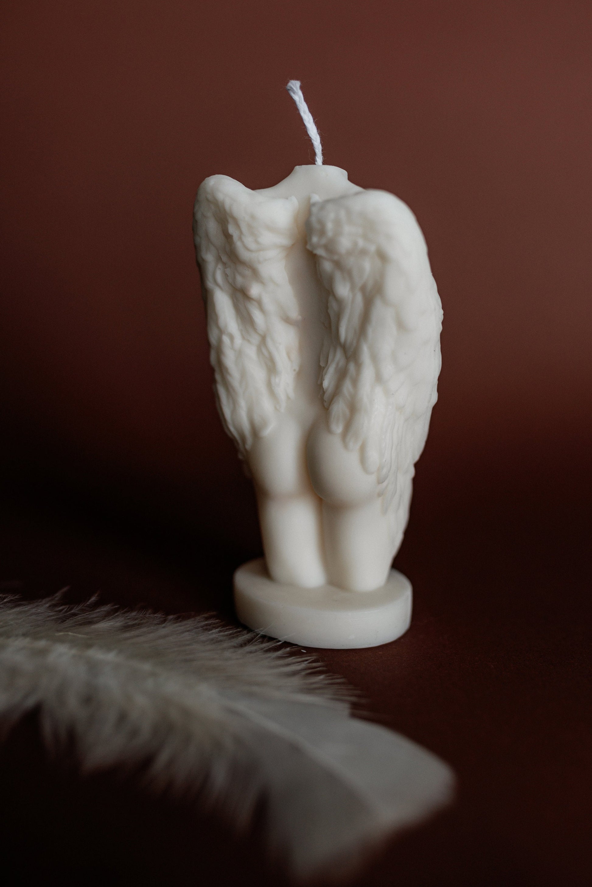 Female and Male Torso Candles Handmade Home Decor