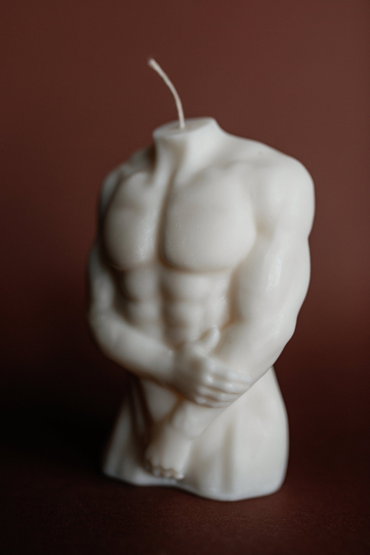 Naked Male Torso Candles