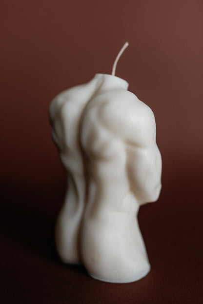 Naked Male Torso Candles