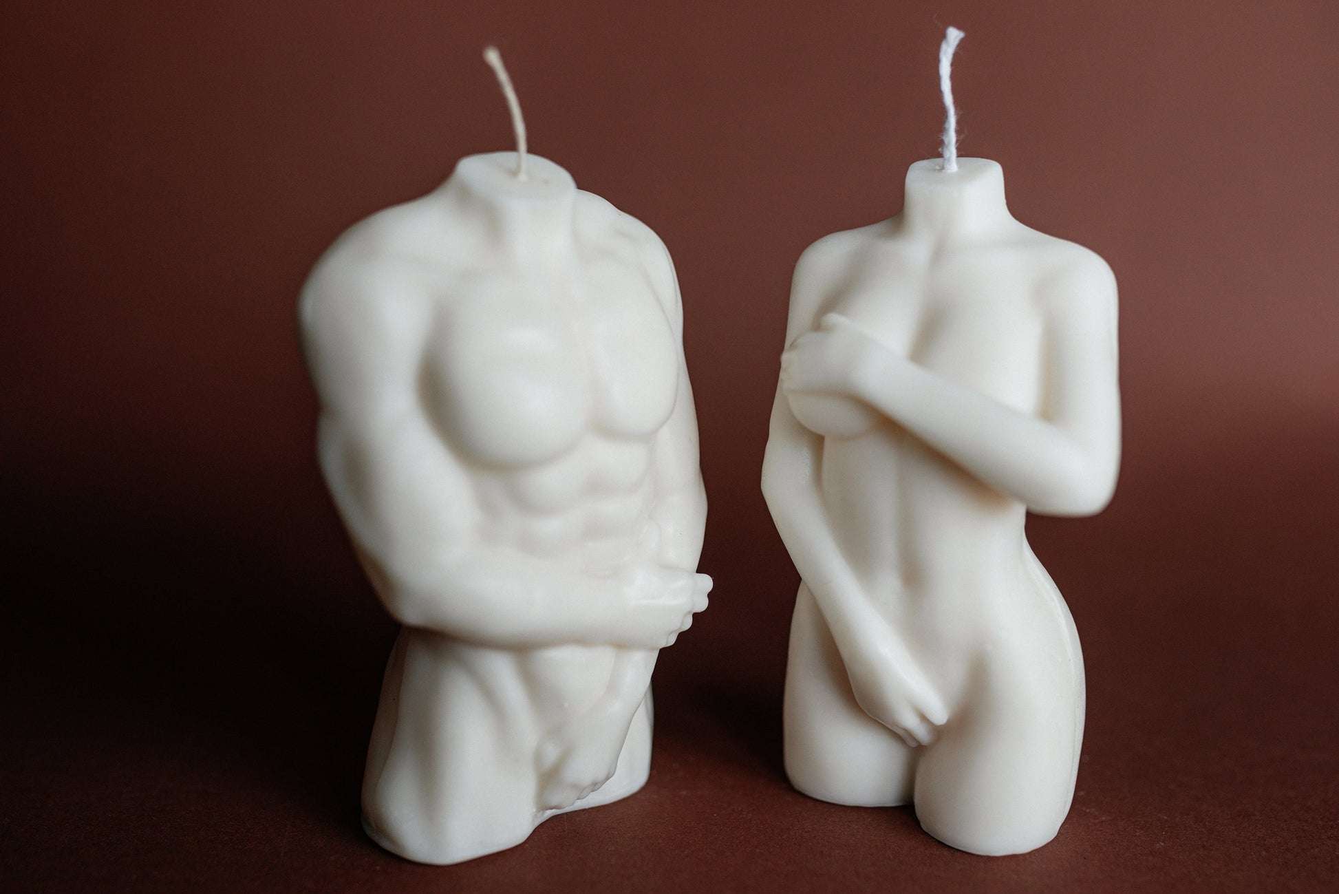 Body Torso Candles Female Bust Candle | Man Torso Candle | Naked Woman Body Candle 