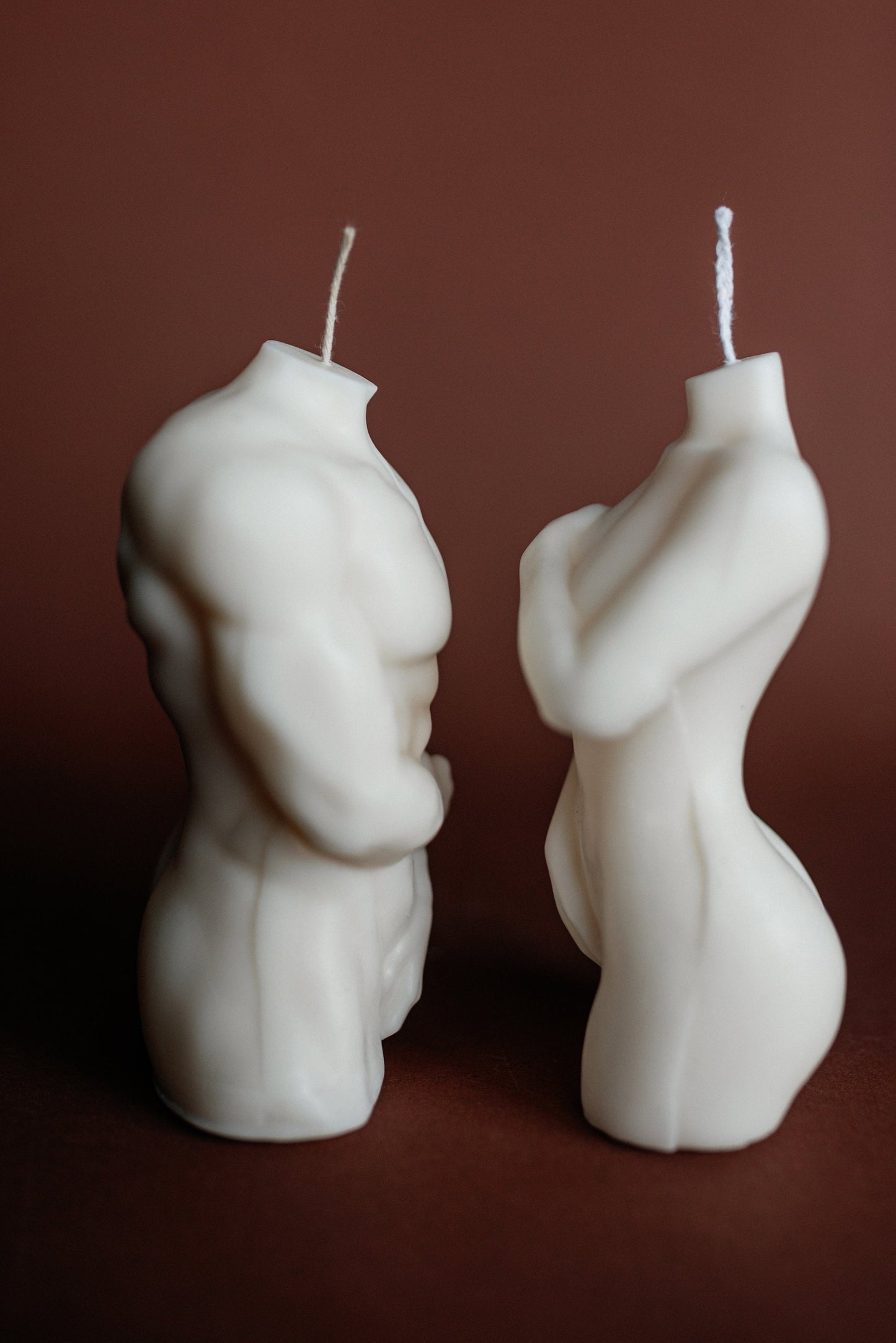 Body Torso Candles Female Bust Candle | Man Torso Candle | Naked Woman Body Candle 