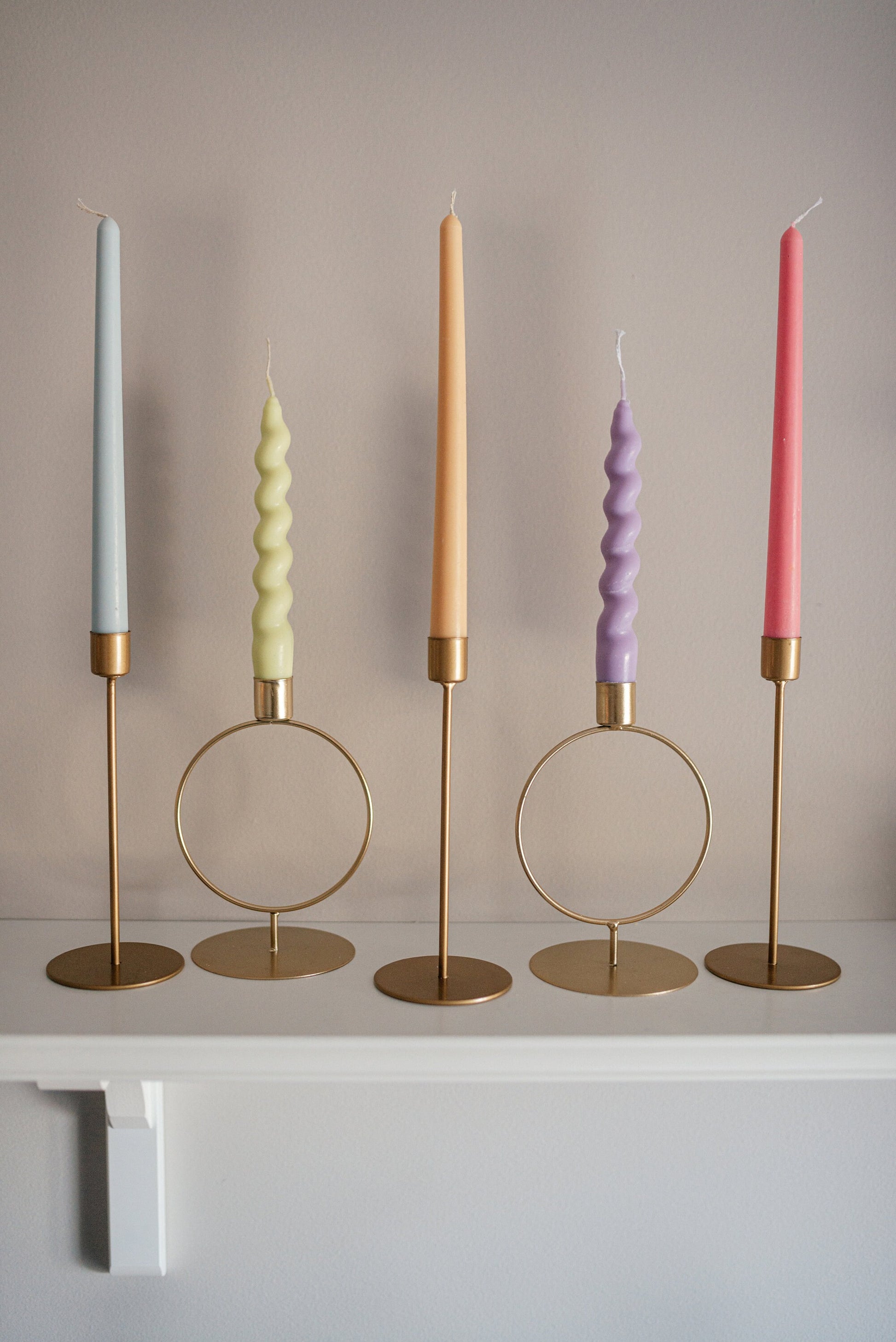 Tall Pillar Taper Candles