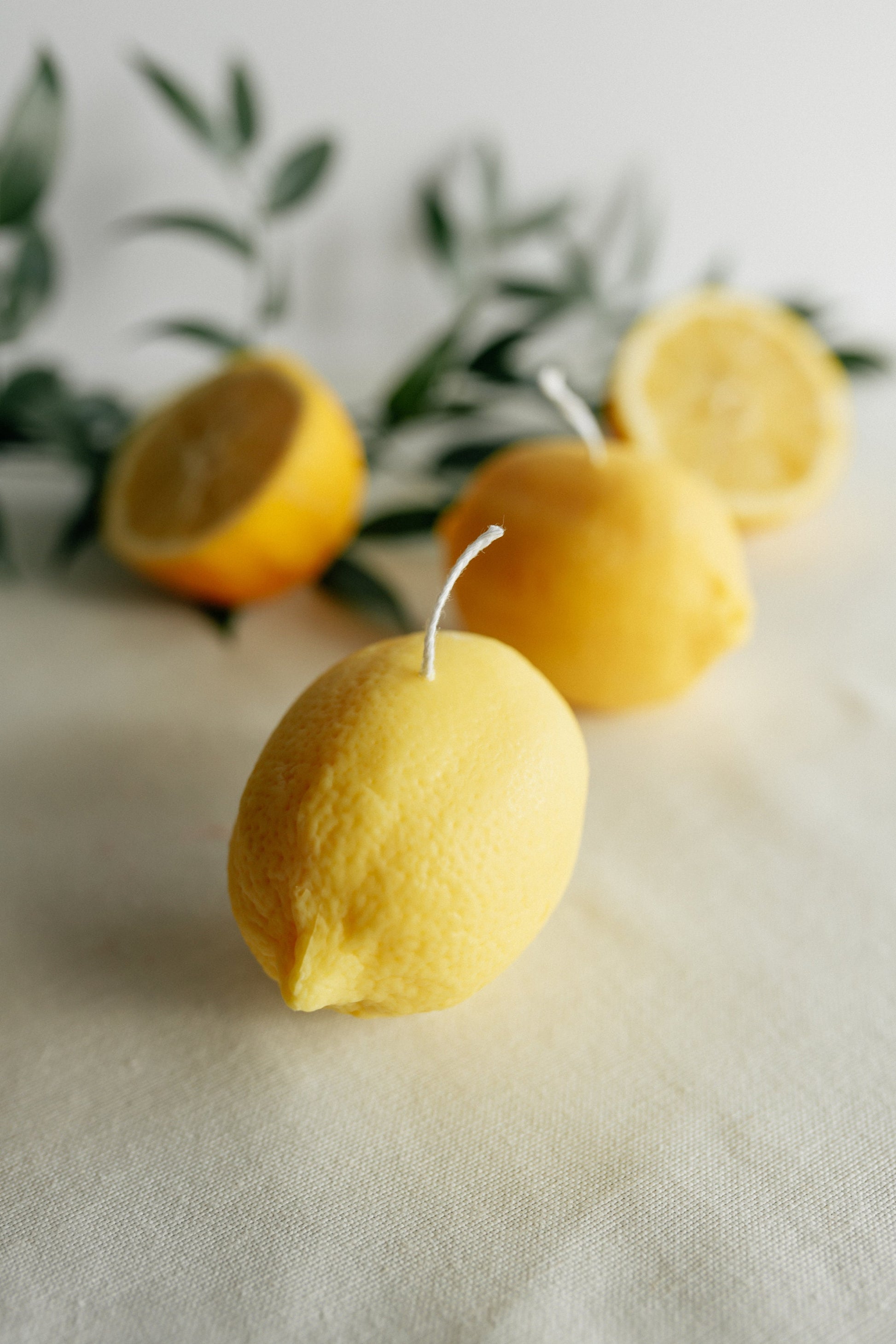 natural soy wax Lemon Candle