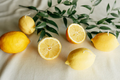 natural soy wax Lemon Candle