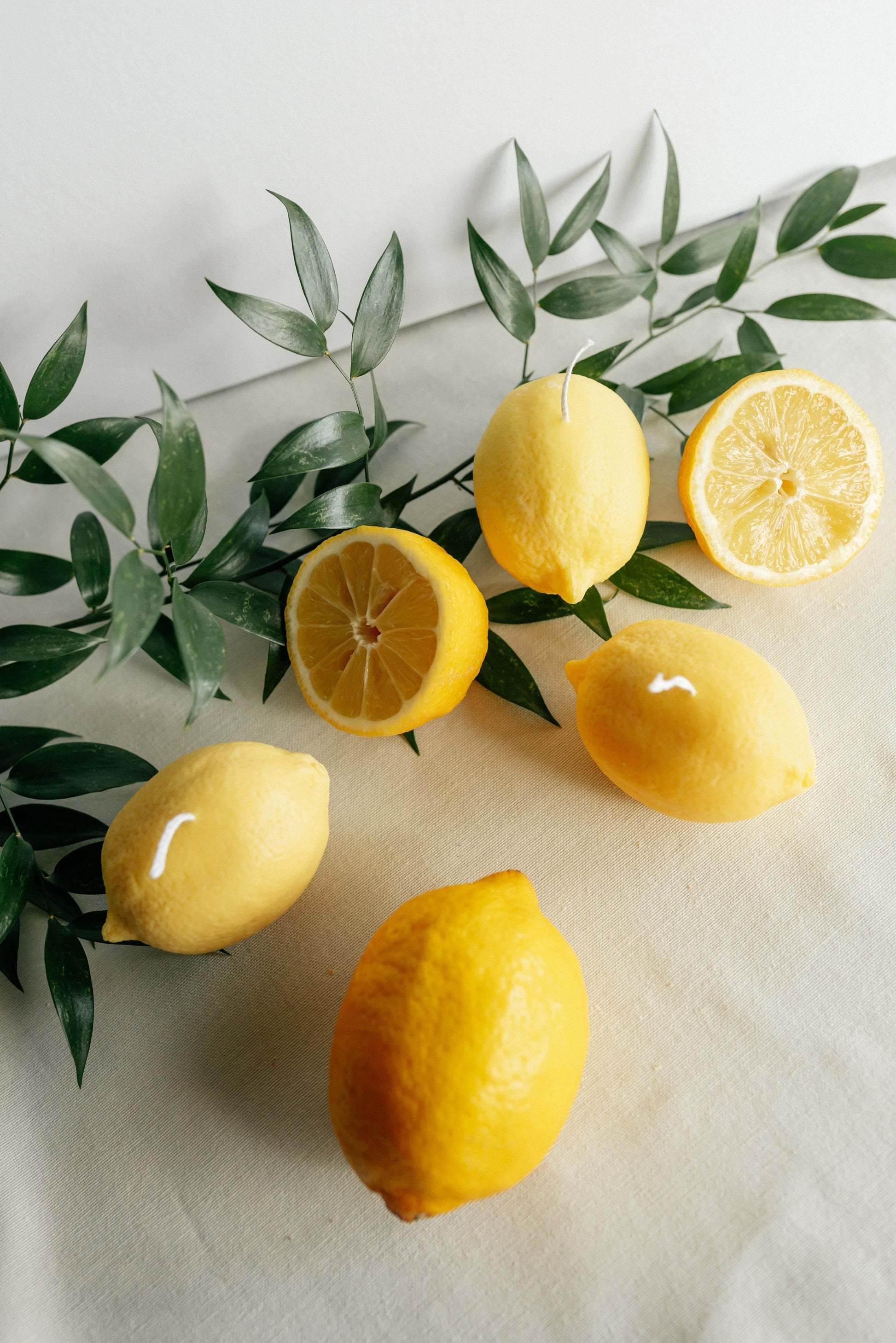 natural soy wax Lemon Candle